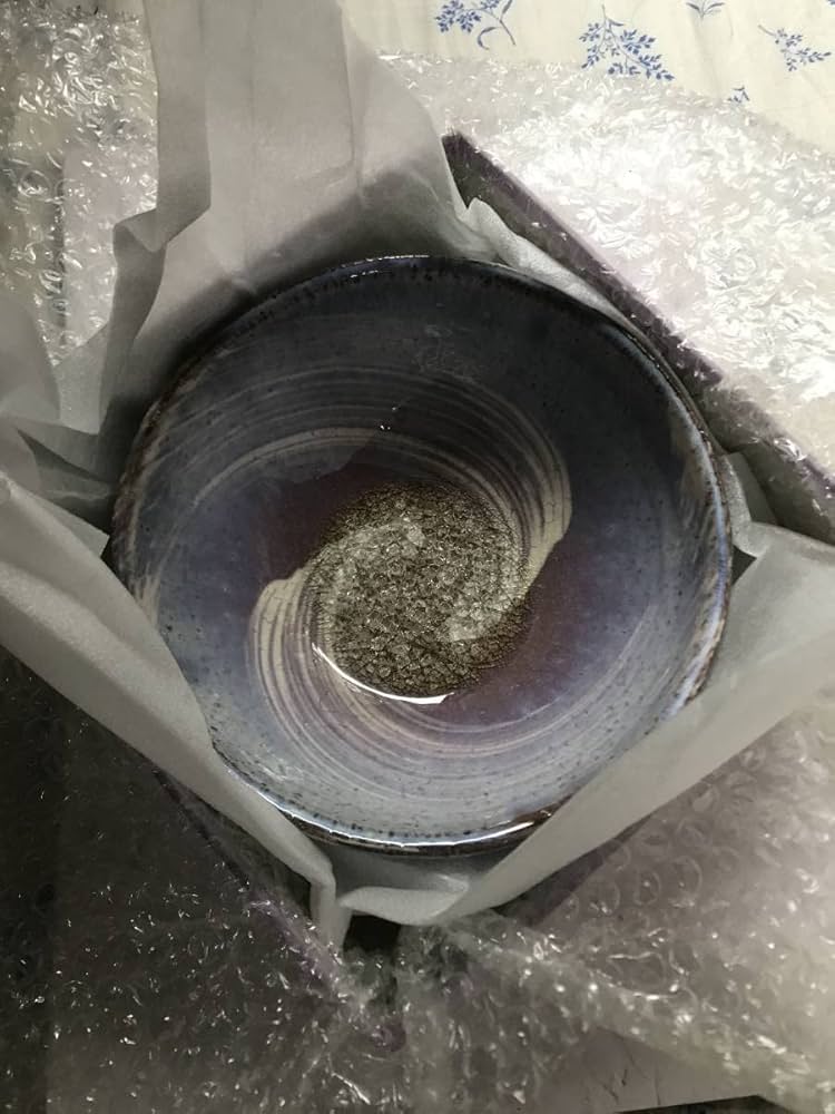 Amazon.co.jp: 萩焼 椿秀窯 大賀和幸 自宅保管品 大鉢 直径約20